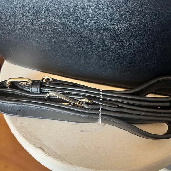 Badgley Mischka Kelly Studded/Big Chain Crossbody in Black Vegan Leather (NWT) - Picture 11 of 11